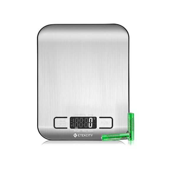Etekcity Food Kitchen Scale, Digital Grams and Ounces Stainless Steel - Picture 3 of 3
